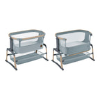 Bedside crib Iora Air med madrass og reiseveske fra fødsel - Maxi-Cosi
