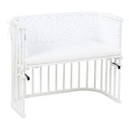 Sengebeskytter i piqué for bedside-seng Original 148x25 cm - babybay