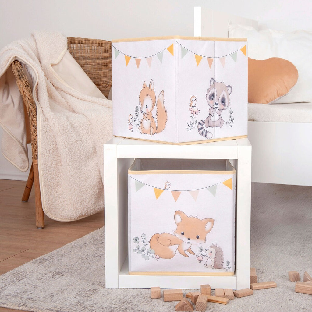 Oppbevaringsboks sammenleggbar 30x30x30 cm - Baby Best
