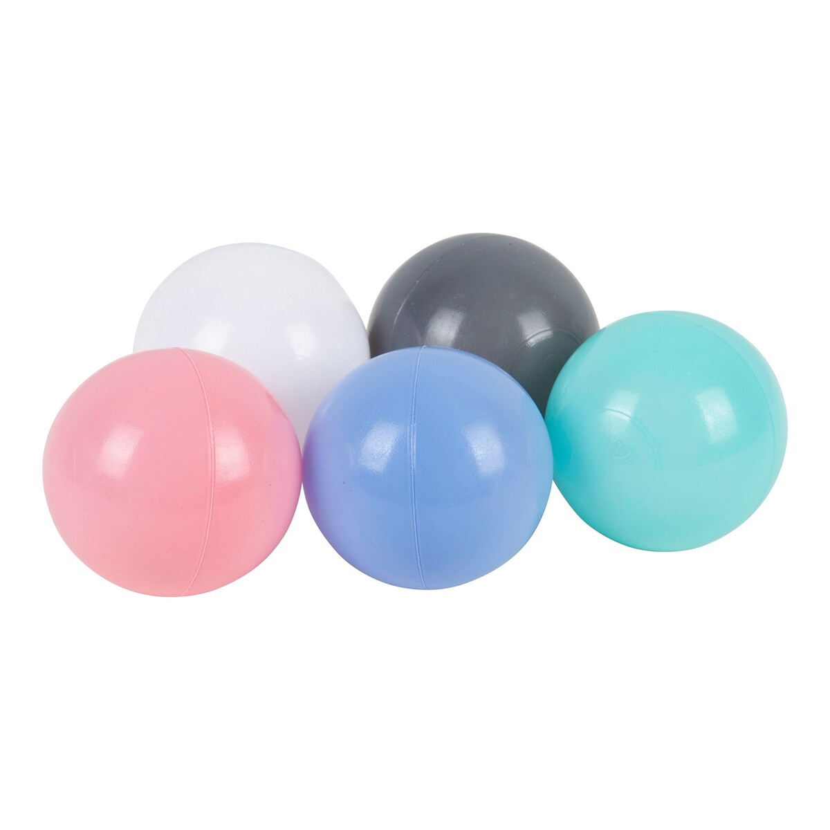 Ballbassengballer 100 stk Ø 6 cm i 5 farger - solini