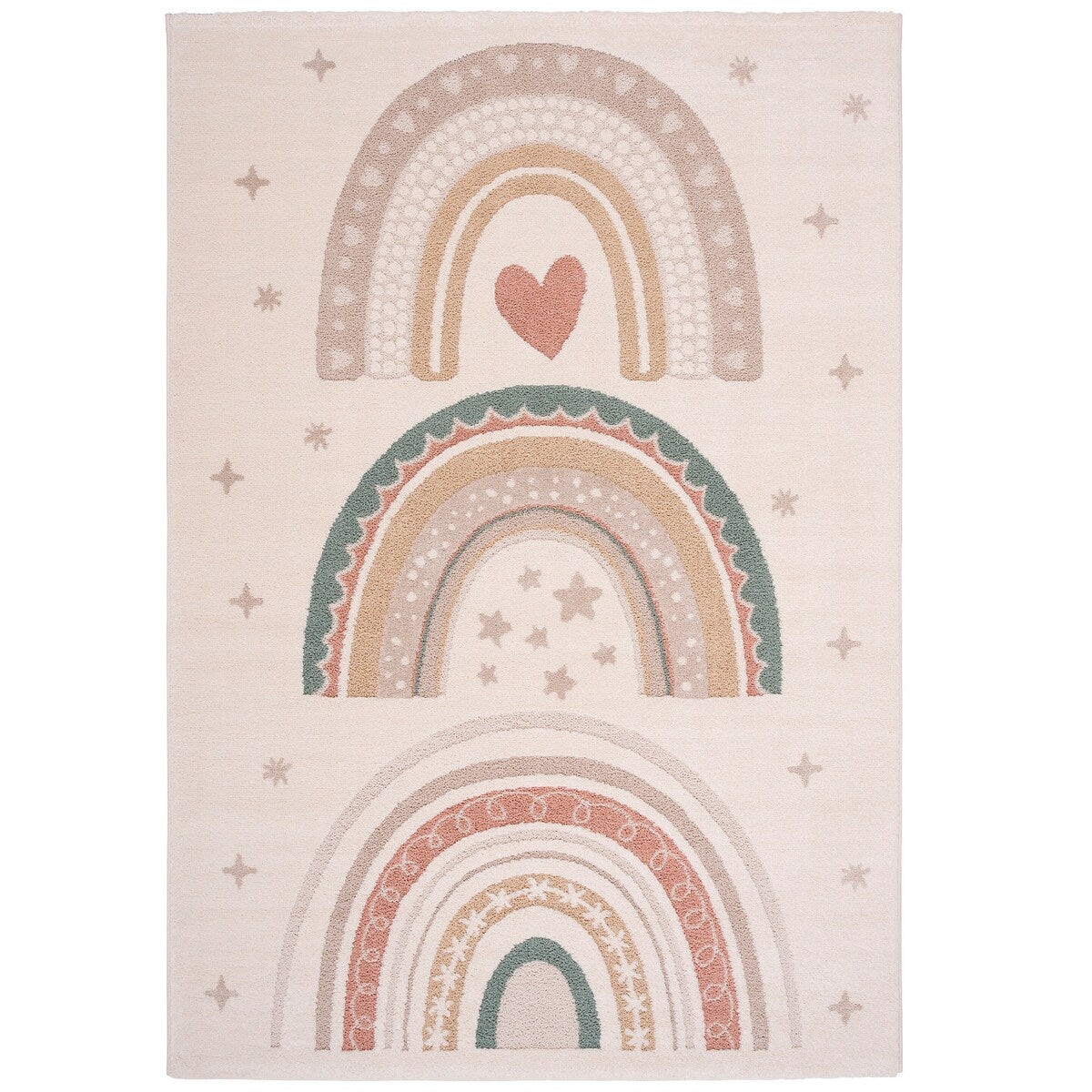 Barneteppe Happy Kids 100 % polypropylen Øko-Tex 100 - Pergamon