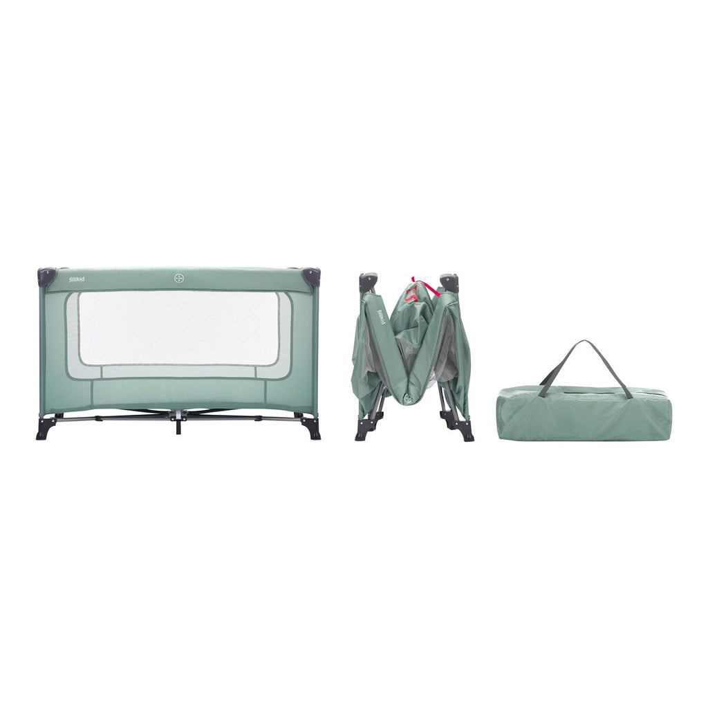 Reiseseng Nizza 120 x 60 cm opptil 15 kg med madrass - Fillikid