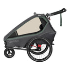 Sykkeltilhenger Kidgoo 1 jogger og buggy, 50 kg, fra 6 mnd - Qeridoo