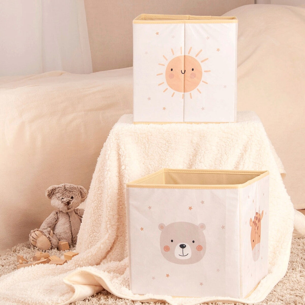 Oppbevaringsboks sammenleggbar 30x30x30 cm - Baby Best