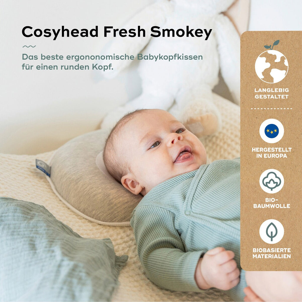 Hodepute Cosyhead Fresh for baby fra fødsel til 3 mnd - Babymoov