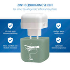 LED-nattlys 2-i-1 SleepLight med skumringssensor - reer