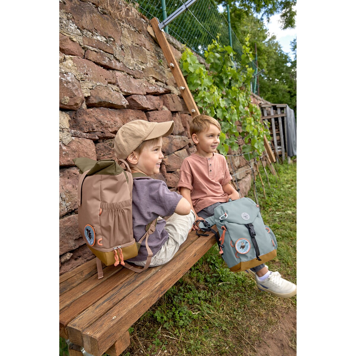 Barnehagesekk Mini Rolltop Backpack fra 3 år - Lässig