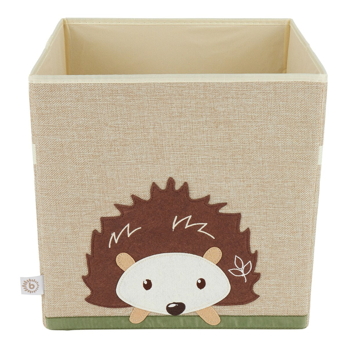 Oppbevaringsboks i polyester 32x32x32 cm med dyremotiv - Bieco