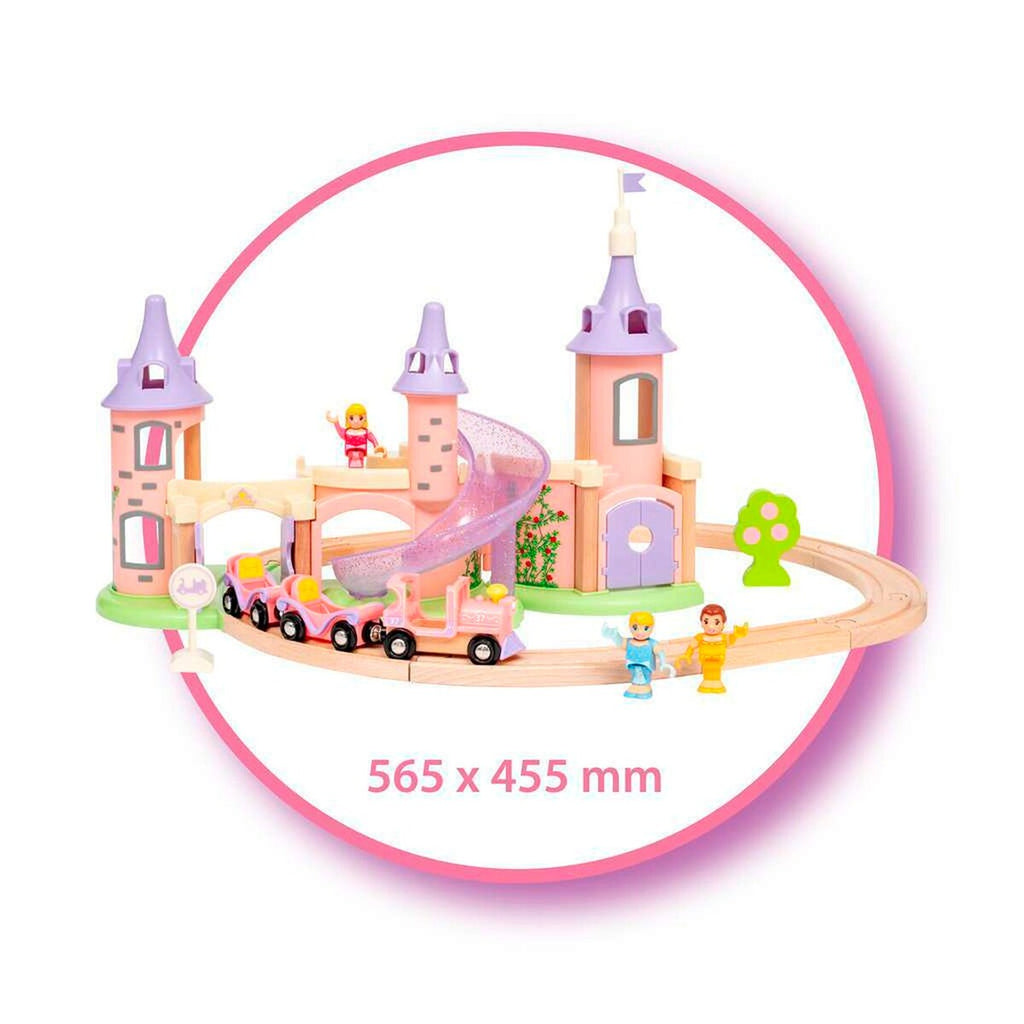 Drømmeslott togbanesett Disney Princess 26 deler - BRIO