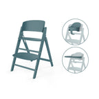 Barnestol CLICK & FOLD 3in1-sett med babysett i bøk - Cybex