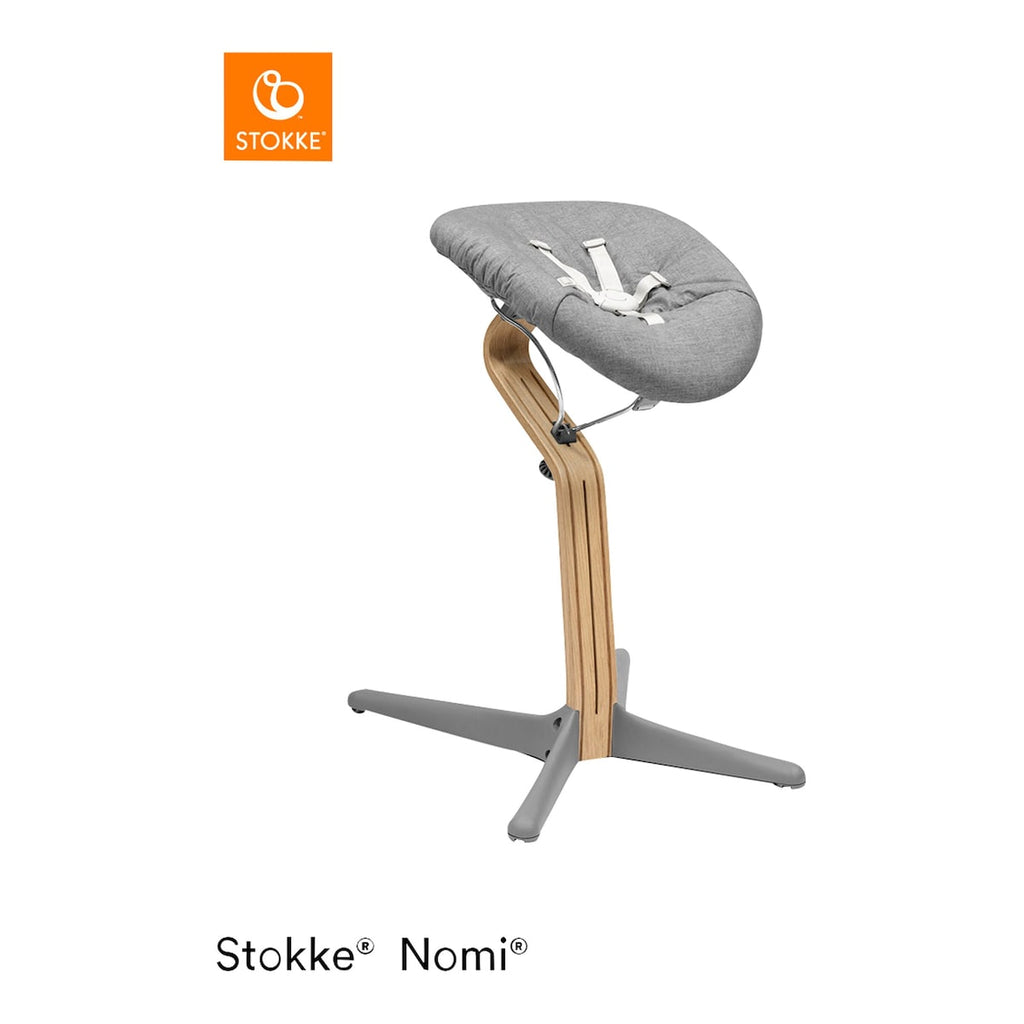 Nomi barnestol i eik med newbornsett og babysett - Stokke