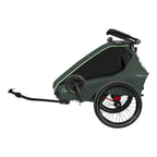 Sykkeltilhenger Kidgoo 2 for 2 barn fra 6 mnd, 40 kg - Qeridoo