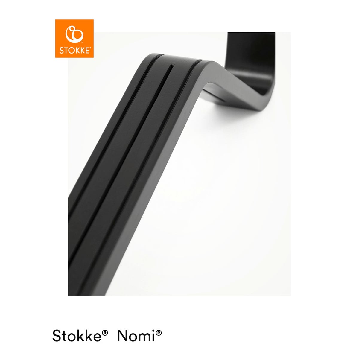 Nomi barnestol med newborn-sett, eik/bøk-finer, fra fødsel - Stokke