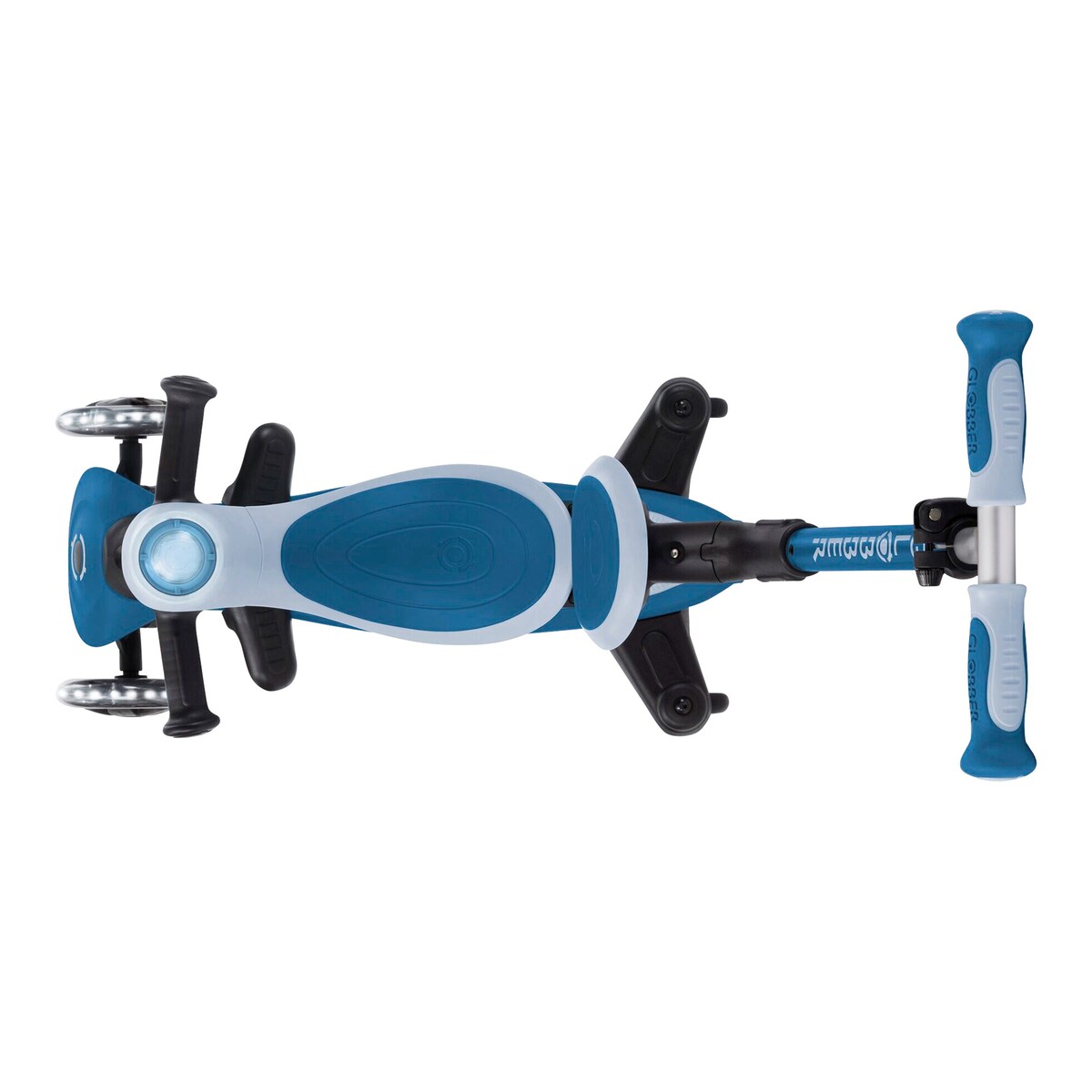 Sparkesykkel 3-i-1 Go-Up Baby 360 med lyshjul og LED-modul - Globber
