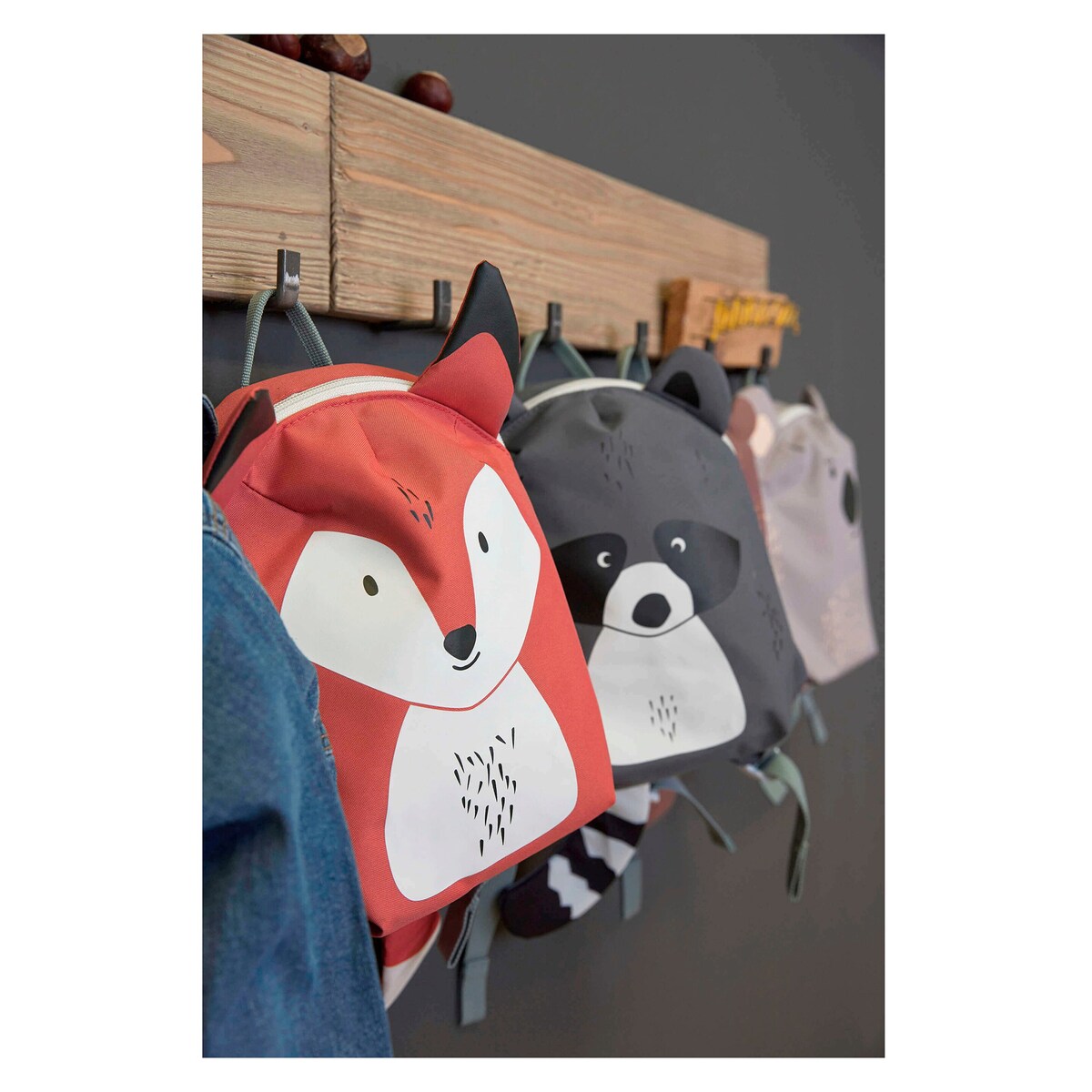 Barnehagesekk Tiny Backpack About Friends 3,5 l fra 2 år - Lässig