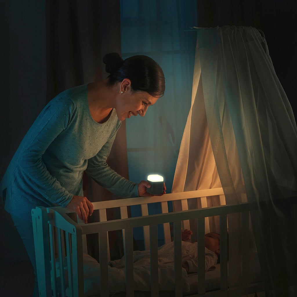 LED-nattlys 2-i-1 SleepLight med skumringssensor - reer
