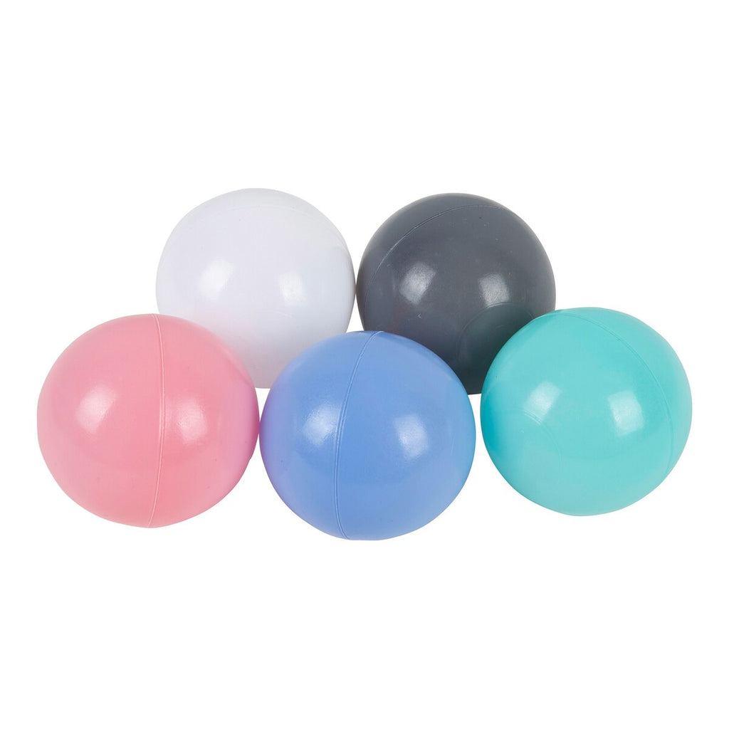 Ballbassengballer 100 stk Ø 6 cm i 5 farger - solini