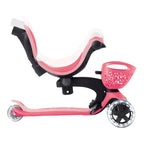 Sparkesykkel 3-i-1 Go-Up Baby 360 med lyshjul og LED-modul - Globber