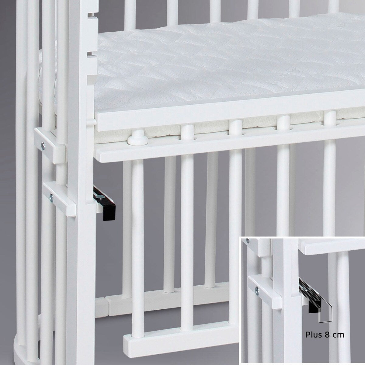 Sengehest Maxi Comfort Plus 89x51 cm massiv bøk - babybay®