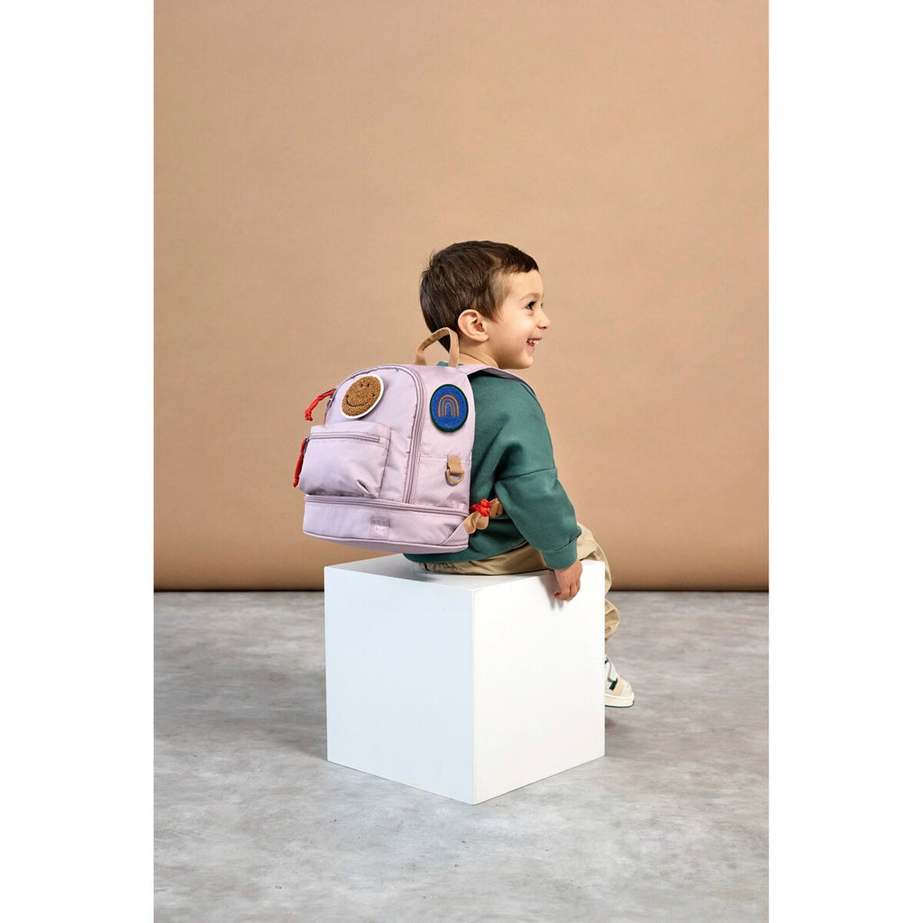 Barnehageryggsekk Mini Backpack Little Gang med våtrom - Lässig