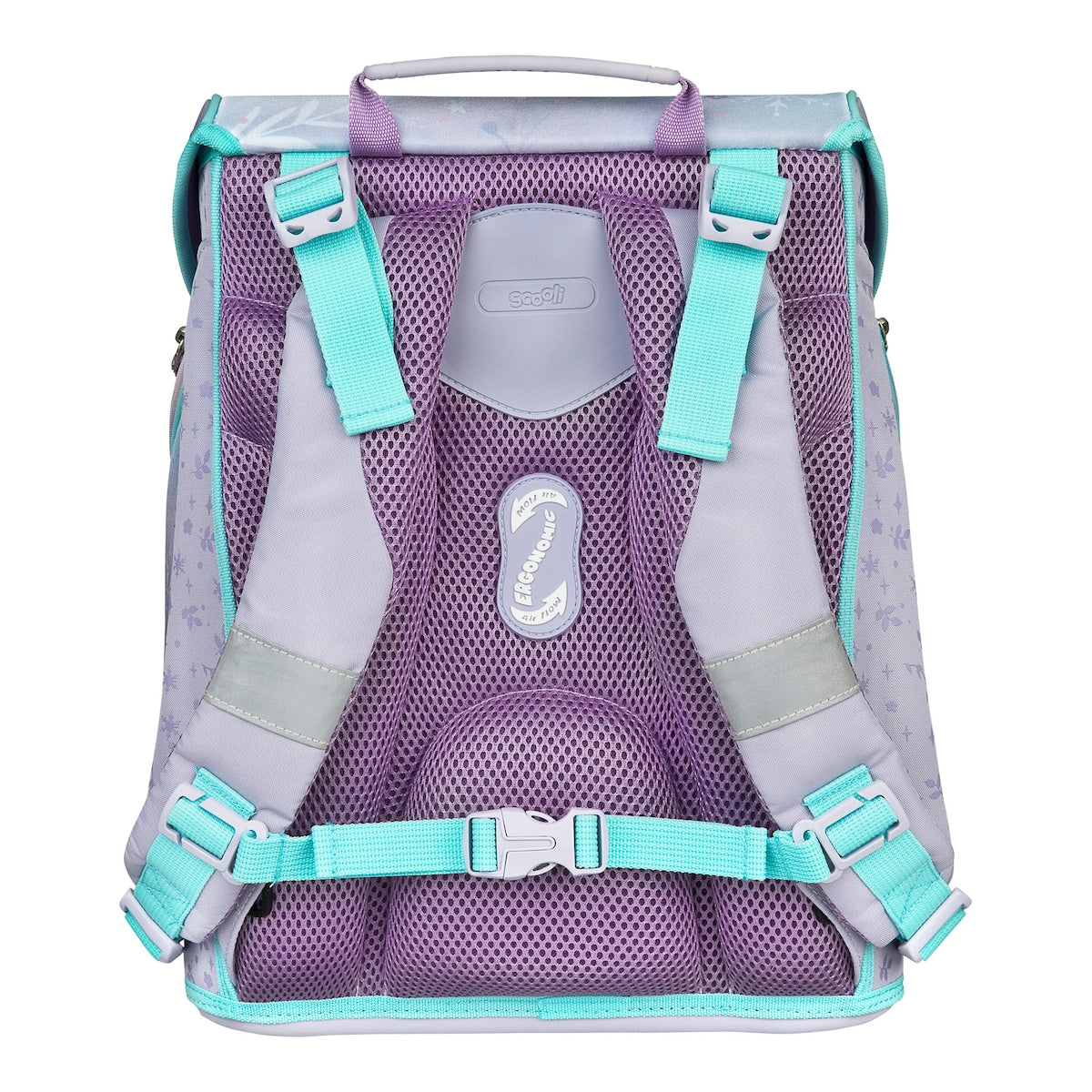 Skolesekk-sett EasyFit 5 deler med pennal og gymbag - Scooli