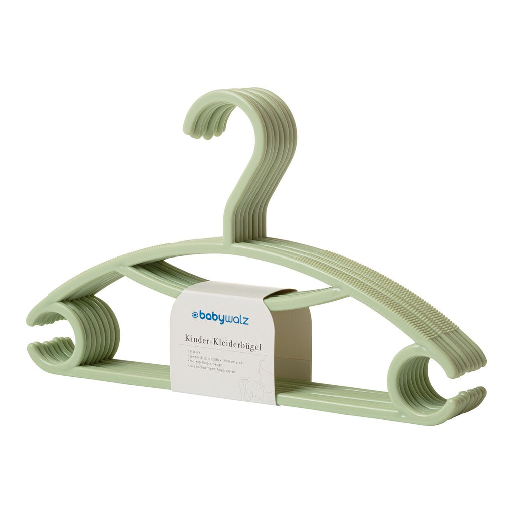 Kleshengere for barn 8-pakning i plast 31 cm - BASICS