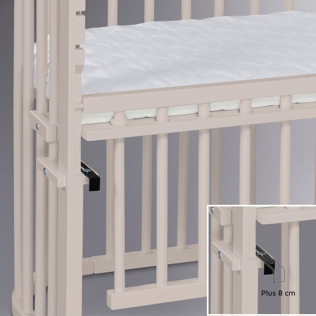 Sengehest Maxi Comfort Plus 89x51 cm massiv bøk - babybay®