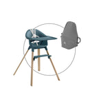 Barnestol Clikk med reiseveske i bøk fra 6 mnd - Stokke