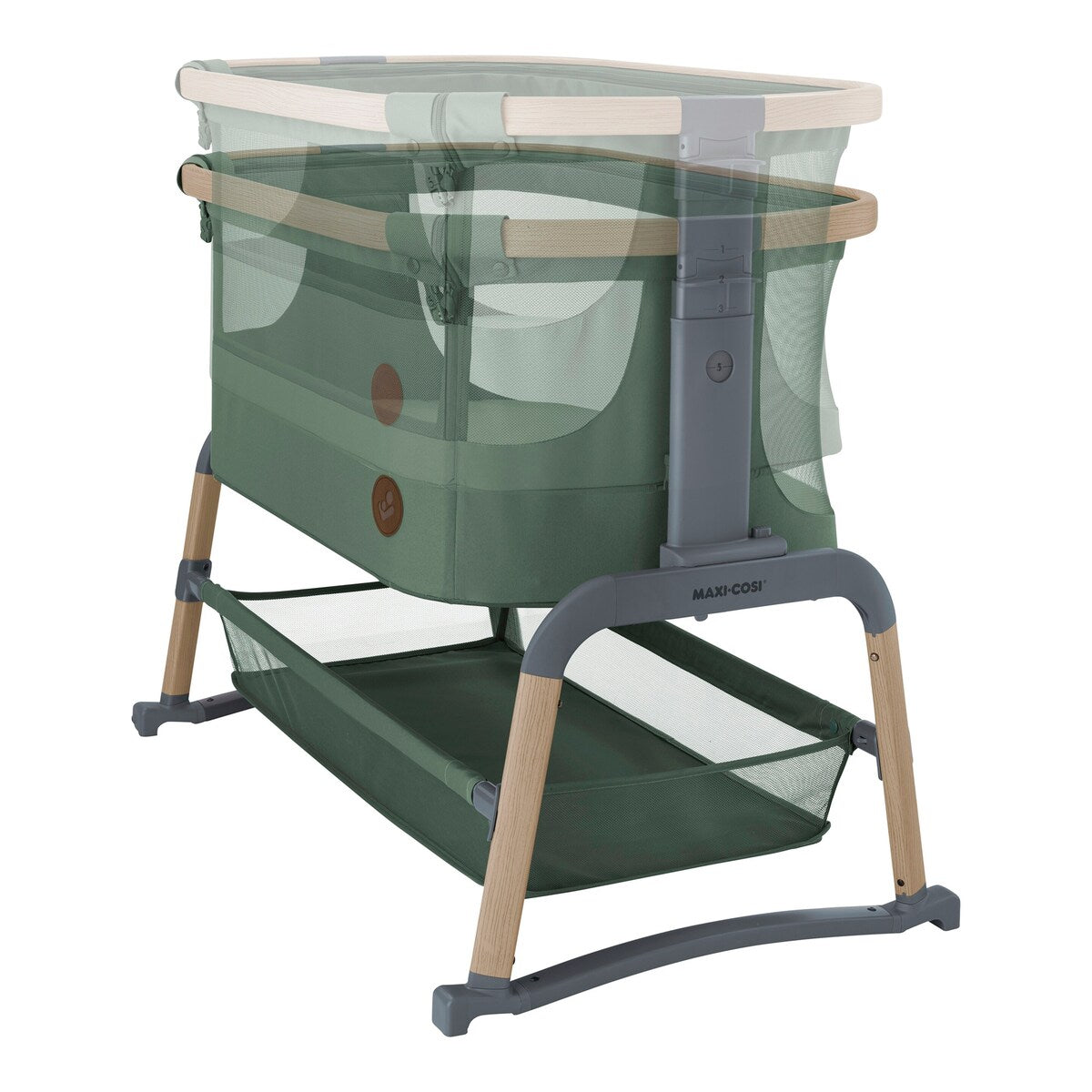 Bedside crib Iora Air med madrass og reiseveske fra fødsel - Maxi-Cosi
