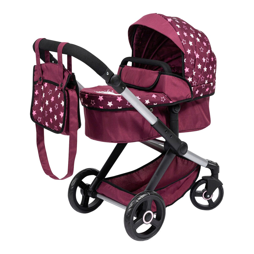 Kombi-dukkevogn Xeo med sportssete og justerbart håndtak fra 3 år - Bayer Design