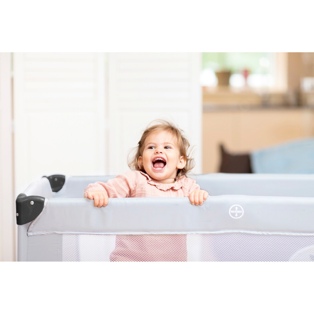 Reiseseng Nizza 120 x 60 cm opptil 15 kg med madrass - Fillikid