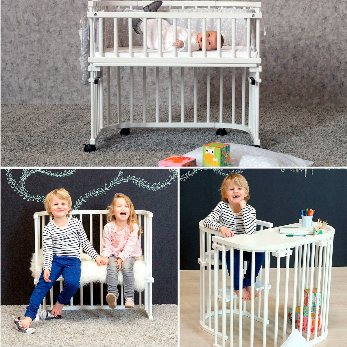 Sengehest Maxi Comfort Plus 89x51 cm massiv bøk - babybay®