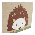 Oppbevaringsboks i polyester 32x32x32 cm med dyremotiv - Bieco