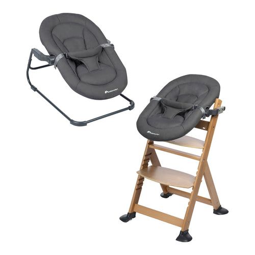 2-i-1 babyvipp for barnestol Timba forfra