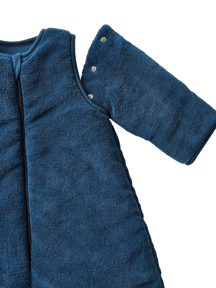 2-i-1 sovepose og overall for baby, mikrofiber, TOG 3 avtakbare ermer