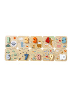 2-i-1 tallpuslespill i tre FSC® forfra