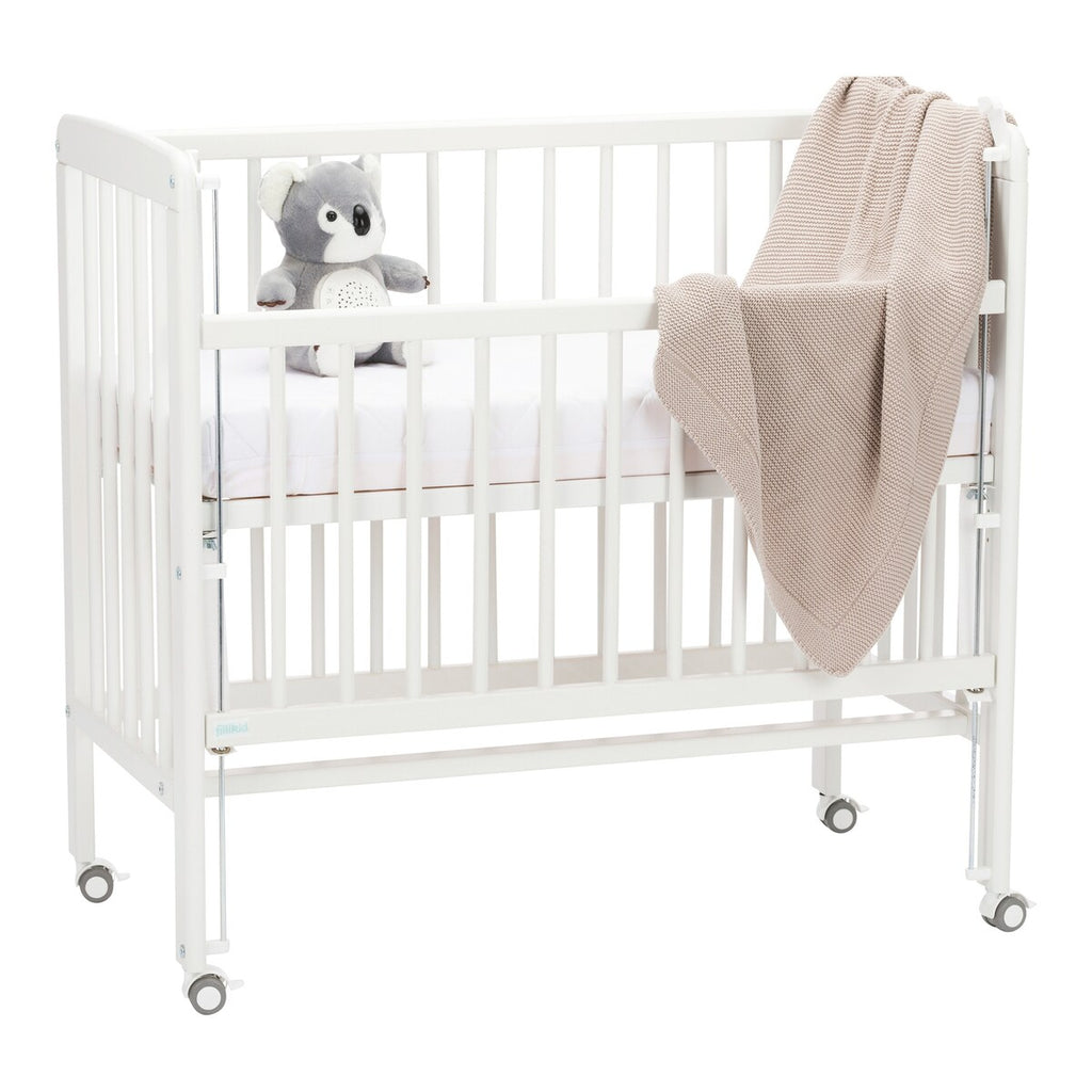 Strikket babyteppe bomull 80x100 cm - BORNINO HOME