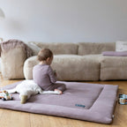 Krableteppe mini-piqué 120x120 cm økologisk bomull - Emma & Noah