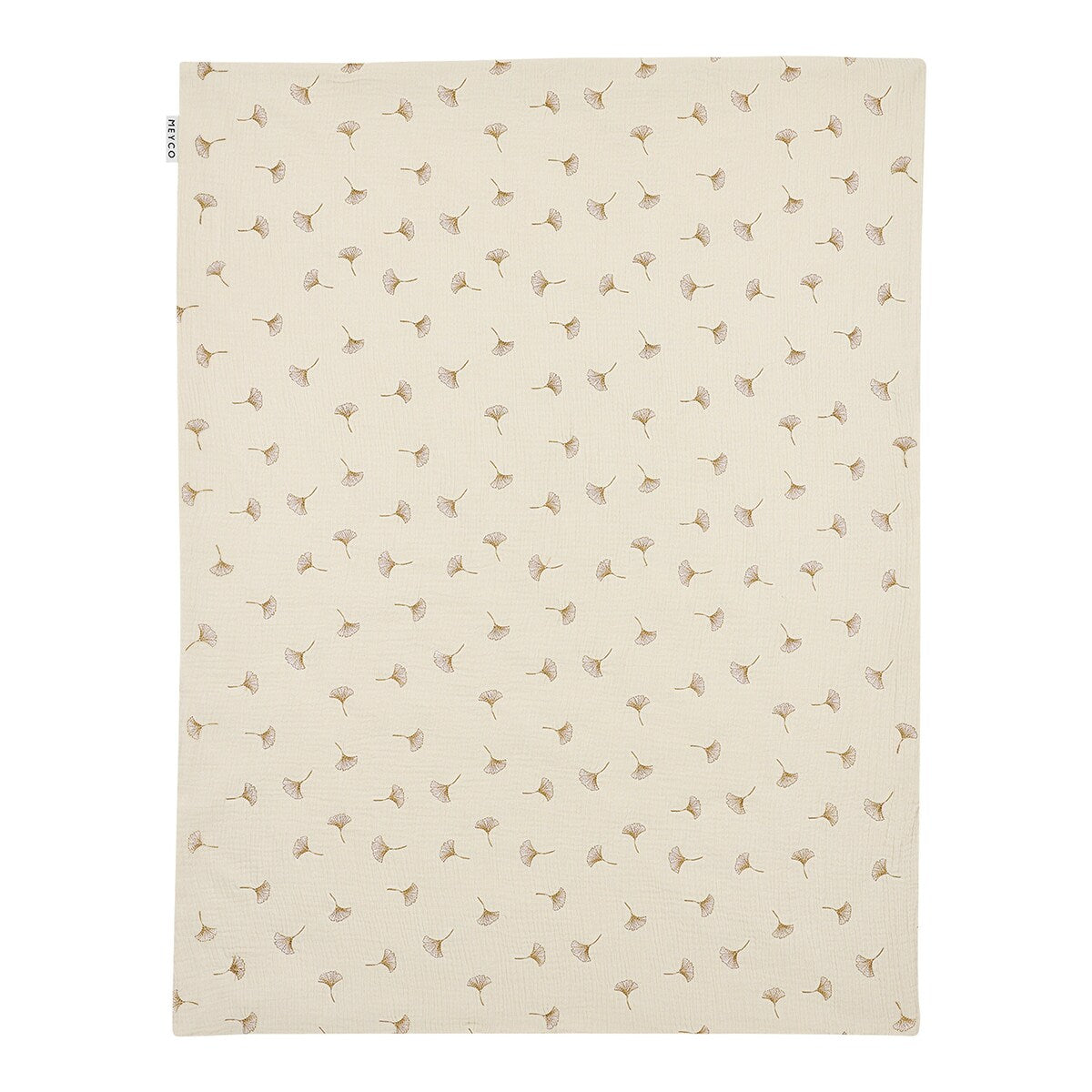 Babyteppe i musselin og frotté 75x100 cm forvasket - Meyco Baby