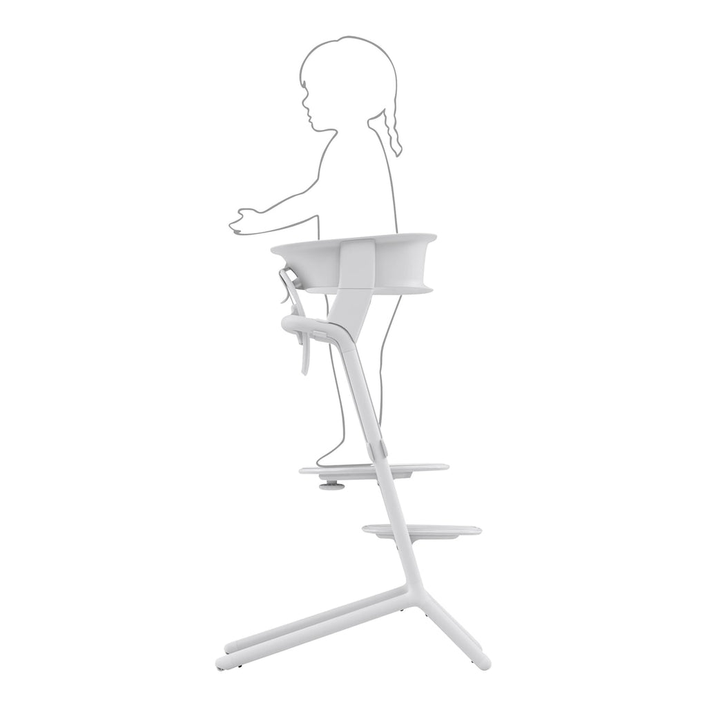 Trappestol Lemo 2.0 5-i-1 sett fra fødsel - Cybex