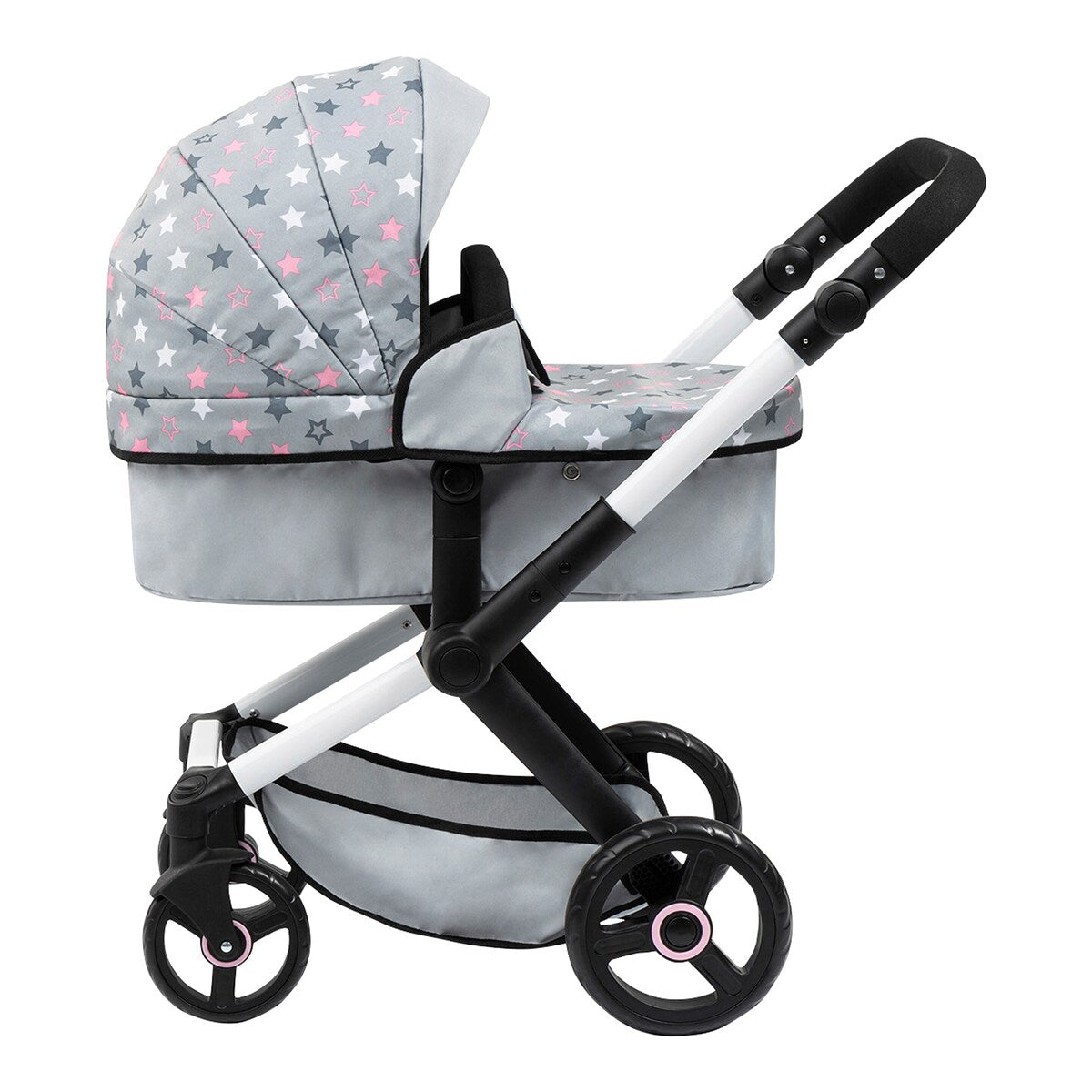 Kombi-dukkevogn Xeo med sportssete og justerbart håndtak fra 3 år - Bayer Design