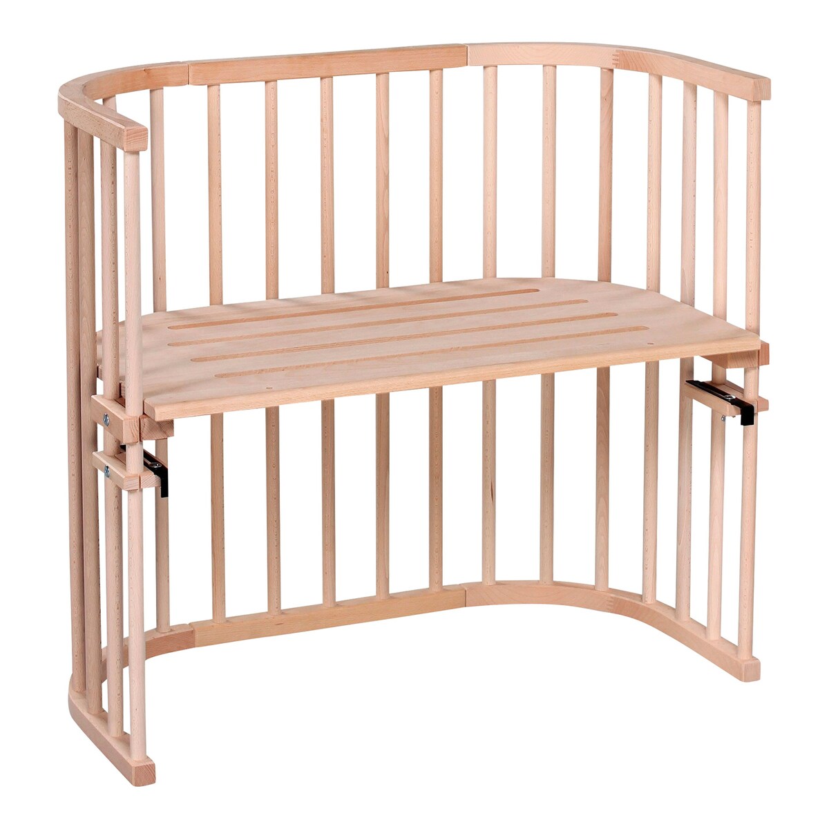 Bedside crib Original 81x43 cm massiv bøk - babybay