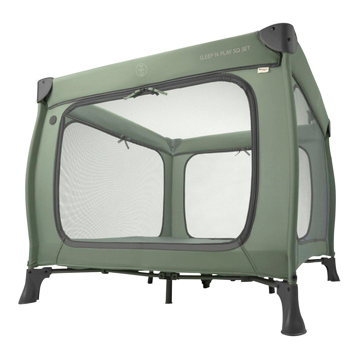 Reiseseng Sleep N Play SQ kvadratisk 97 x 97 cm, opptil 15 kg - Hauck
