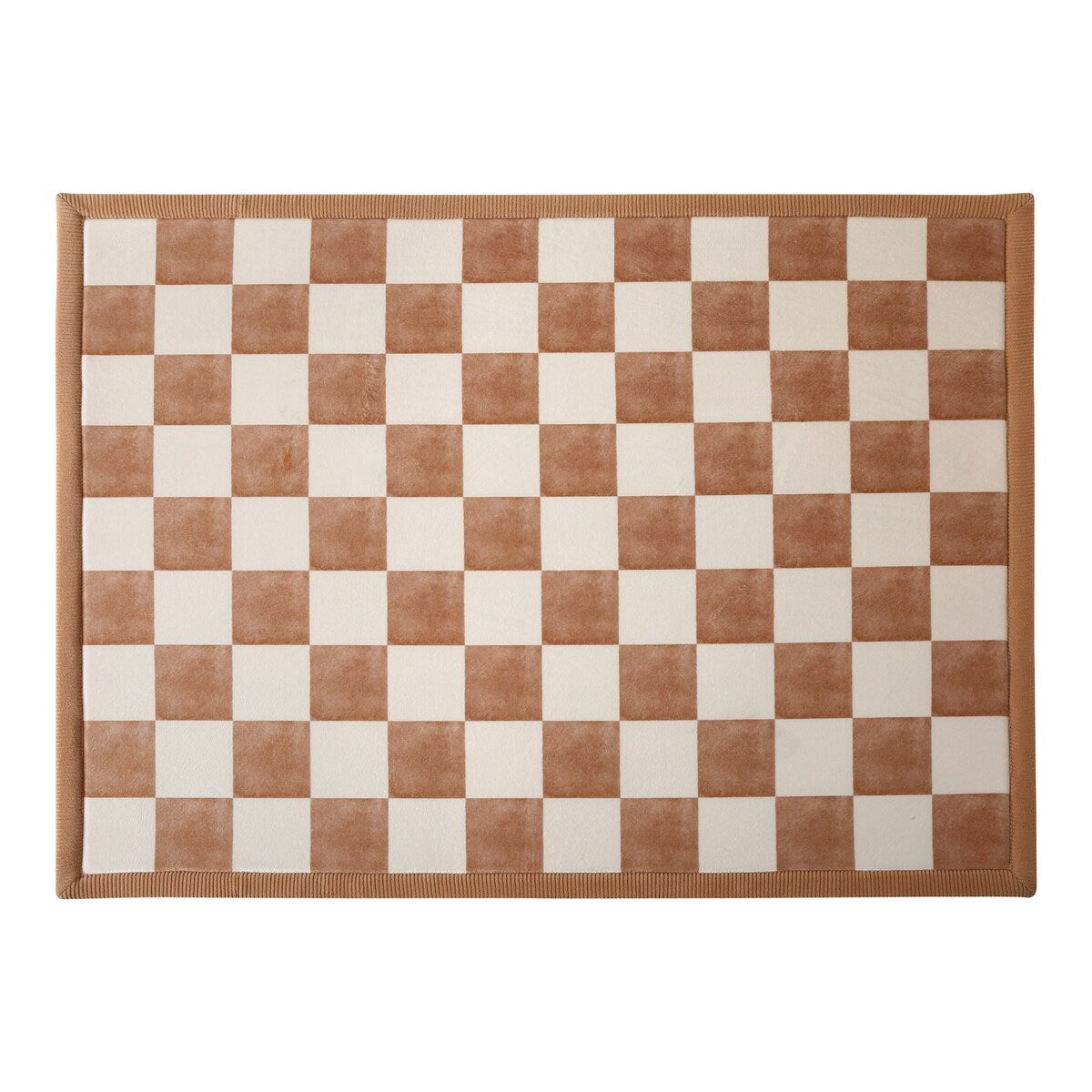 Barneteppe med minneskum 150x200 cm korallfløyel - Hakuna Matte