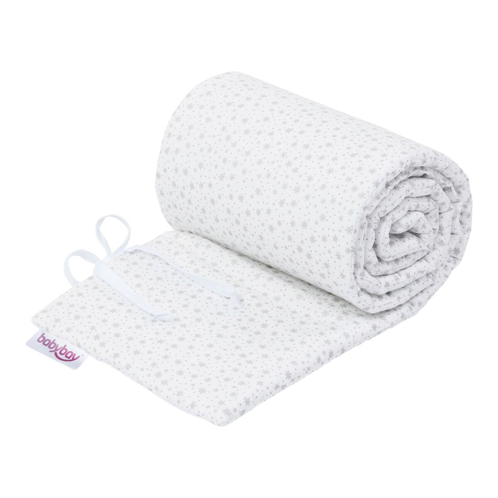 Sengebeskytter i økologisk bomull for bedside-seng 34x180 cm - babybay
