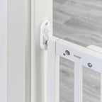 Dør- og trappegrind skrumontering 63-106 cm høyde 75 cm - reer