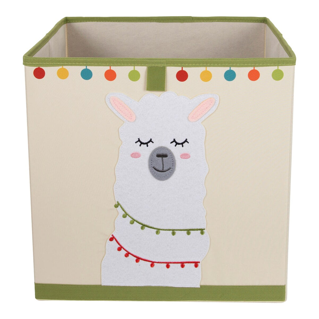 Oppbevaringsboks sammenleggbar 33x33x33 cm polyester - littleworld