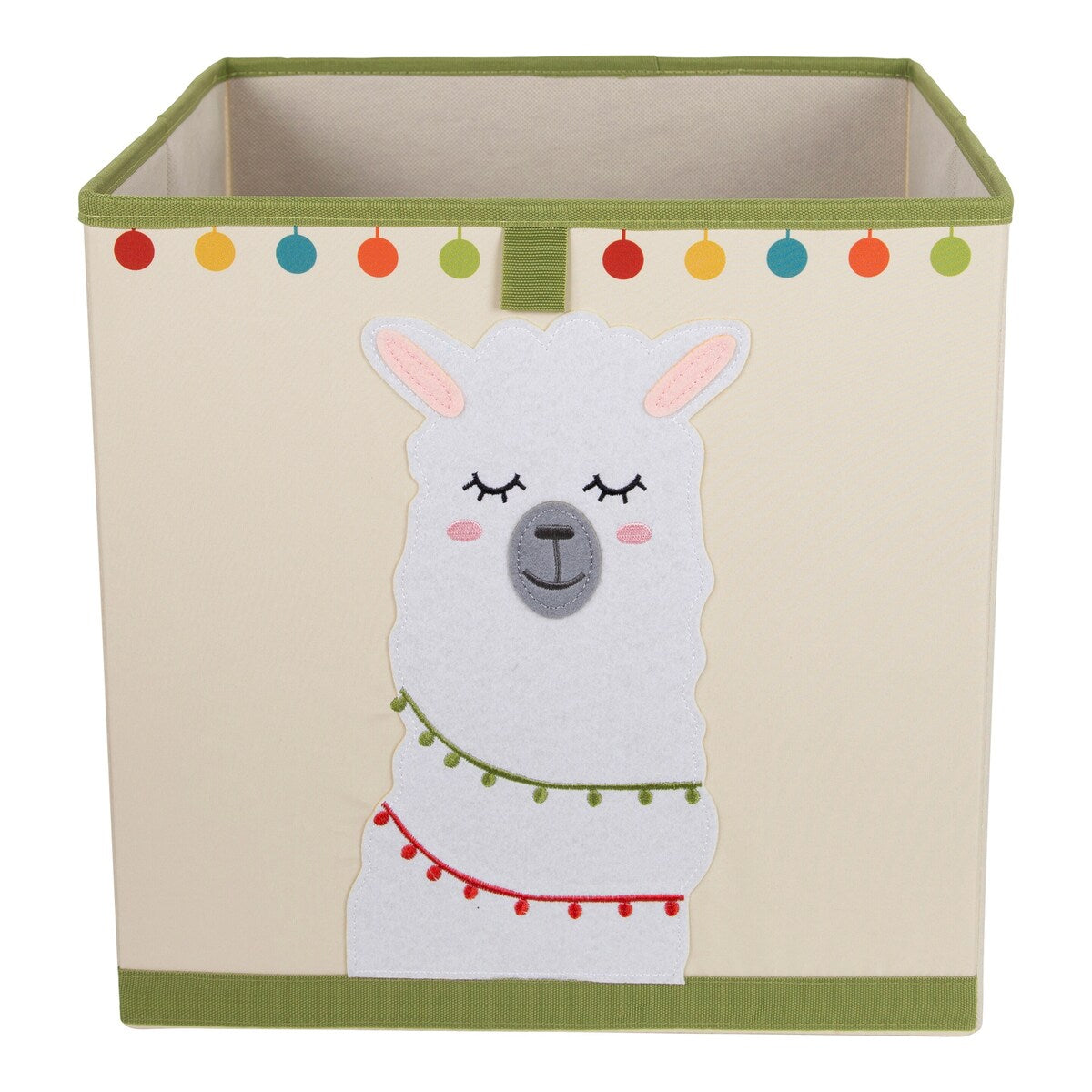 Oppbevaringsboks sammenleggbar 33x33x33 cm polyester - littleworld