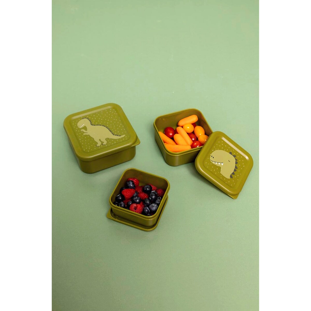 Snackbokser 3-delers sett 250, 350 og 500 ml - Trixie