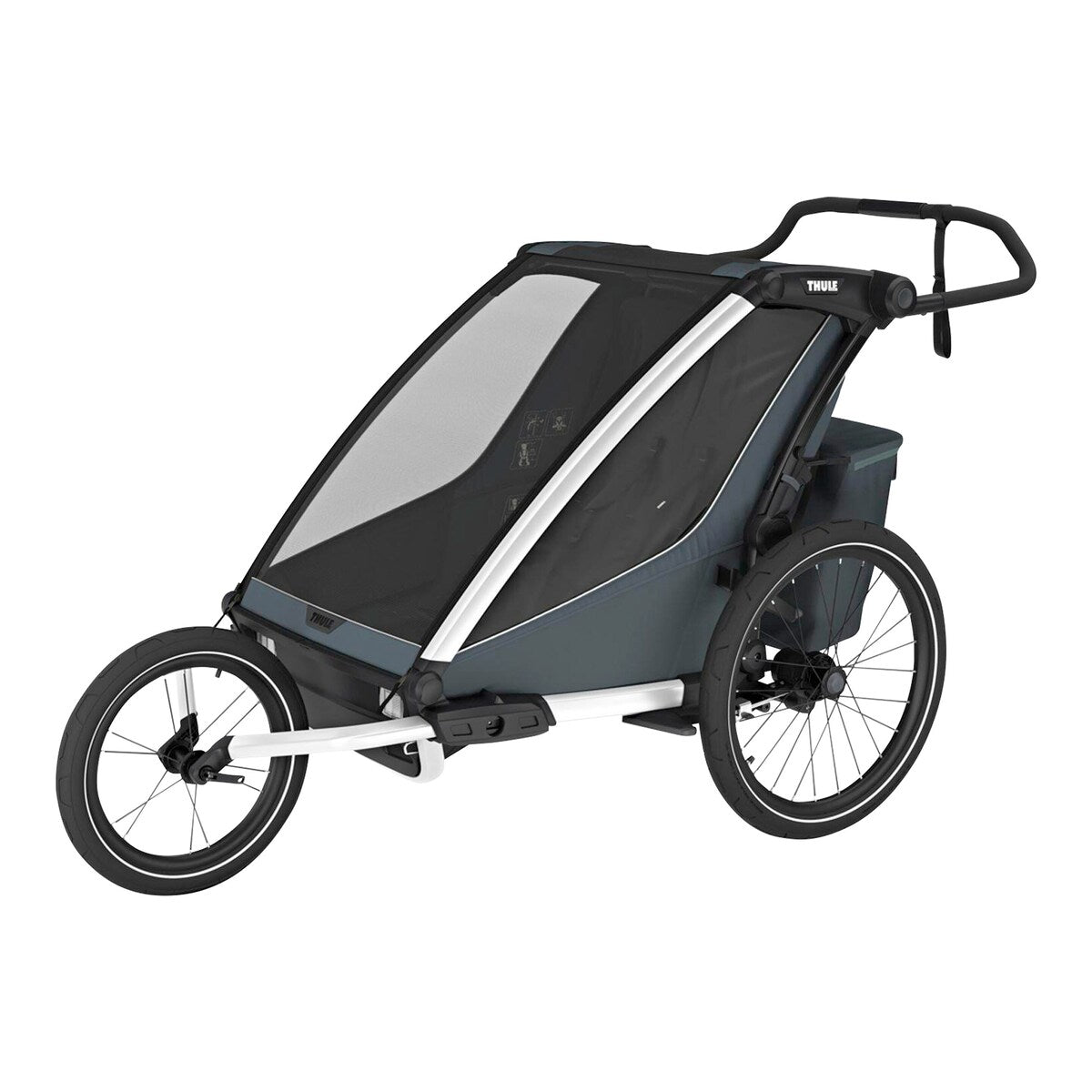 Sykkeltilhenger Chariot Cross 2 Double 2024 fra 9 mnd - Thule
